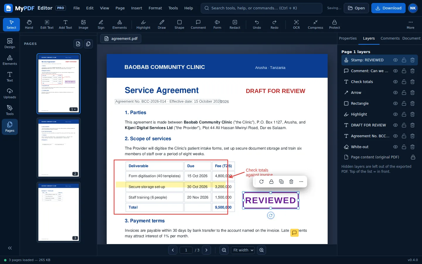 Features — MyPDF